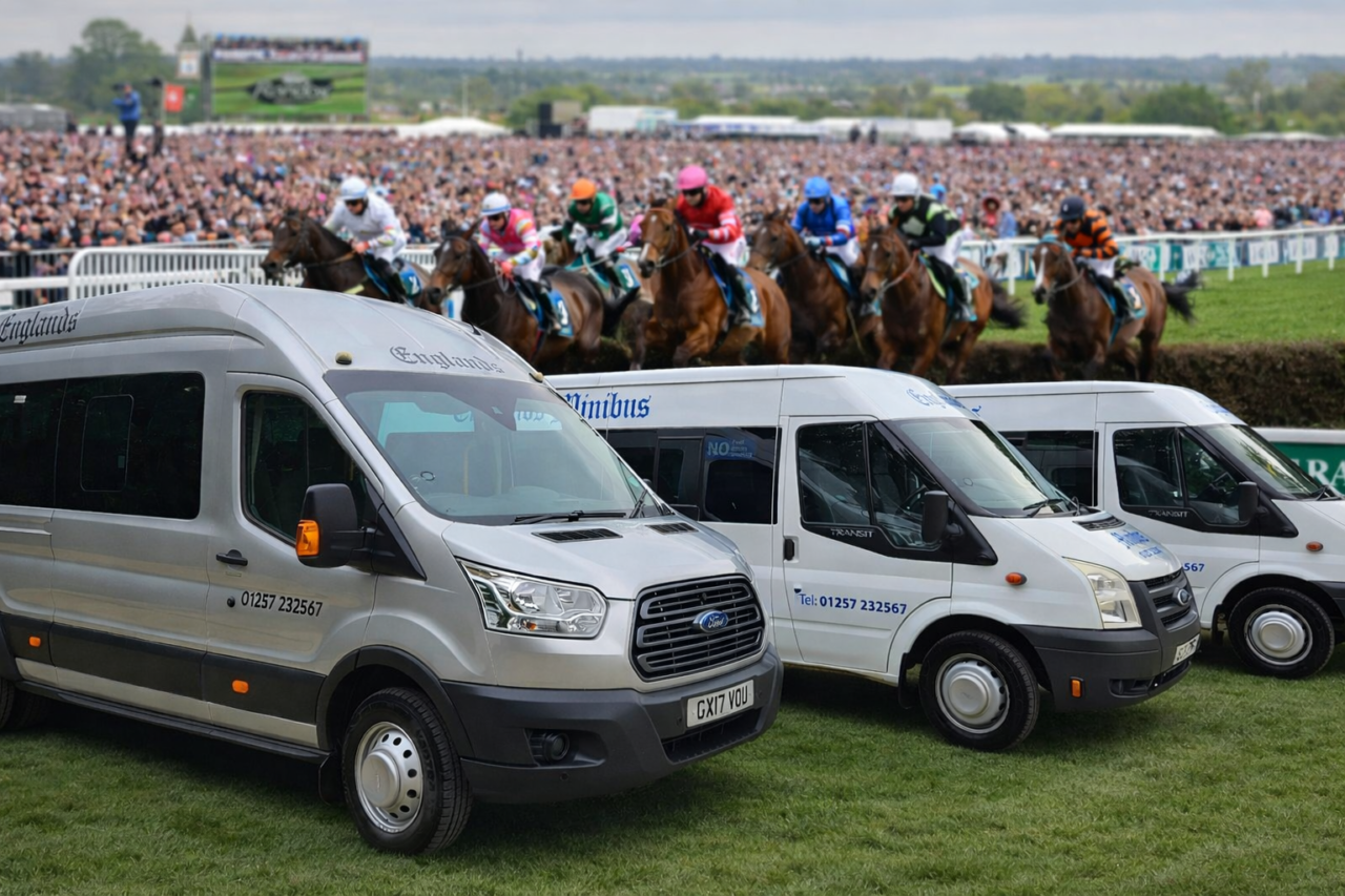 Aintree & Haydock Park Minibus Hire | Race Day Transport